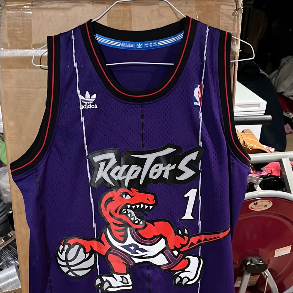 Purple Raptors Basketball Jersey